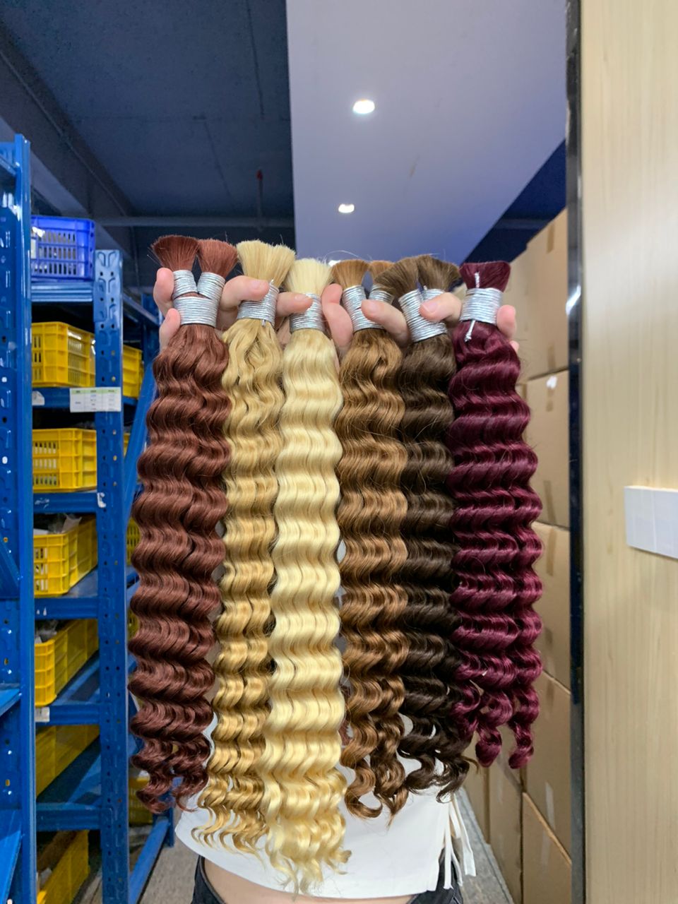 Loose Deep Wave Bulk Human Hair